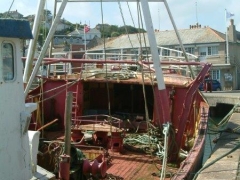 Old fishing vessel